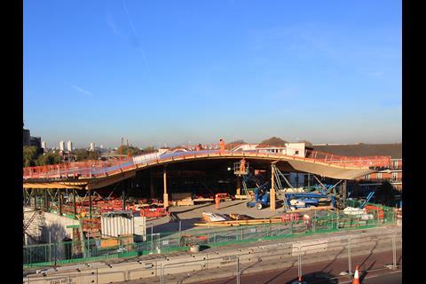 Completion of the Abbey Wood station building is planned for autumn 2017.